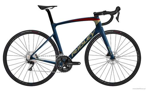 Road bicycle RIDLEY NOAH DISC 105 2x11s color NHD 01As Deep Dark Blue Red Beige NHD 01As Deep Dark Blue Red Beige glossy RIDLEY Bicycles road Bike4race.pl Road Cyclocross specialized