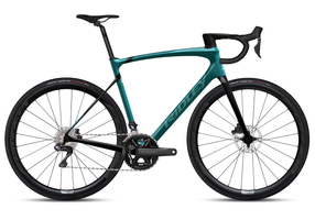 Road bicycle RIDLEY FENIX SLiC - Ultegra Di2 2x12s - color FSD-30Es (Dark Teal Metallic-Lagoon Breeze Metallic)