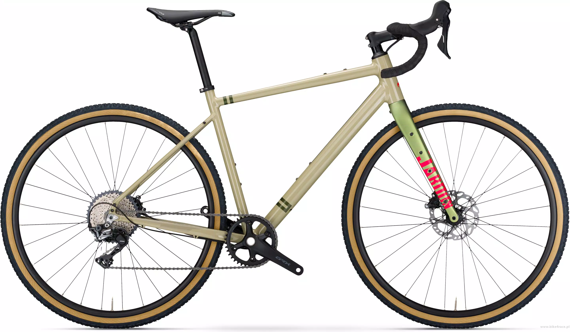 Gravel bicycle WILIER JAROON - GRX600 1x12s - color J24 Sand-Green