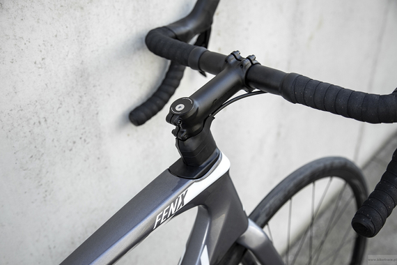 Road bicycle RIDLEY FENIX DISC - 105 Di2 2x12s - color FEN-01As (Arctic Grey Metallic-White- Battleship Grey)