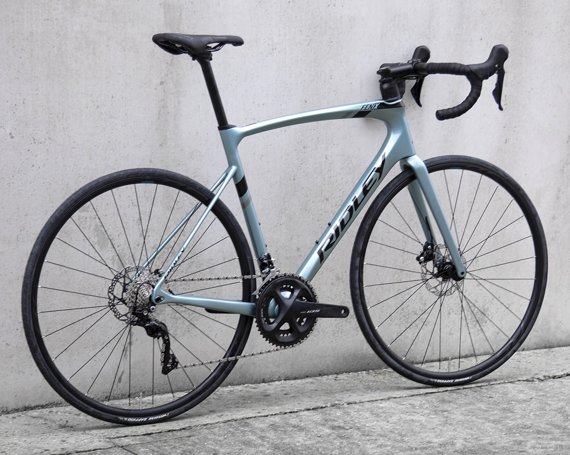 Road frameset RIDLEY FENIX DISC - color FEN-01Cs (Venice Blue Metallic-Black Metallic-Empress Grey Metallic)