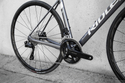 Road bicycle RIDLEY FENIX DISC - 105 Di2 2x12s - color FEN-01As (Arctic Grey Metallic-White- Battleship Grey)