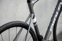 Road bicycle RIDLEY FENIX DISC - 105 Di2 2x12s - color FEN-01As (Arctic Grey Metallic-White- Battleship Grey)