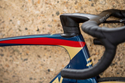 Road frameset RIDLEY NOAH DISC - color NHD-01As (Deep Dark Blue-Red-Beige)