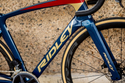 Road frameset RIDLEY NOAH DISC - color NHD-01As (Deep Dark Blue-Red-Beige)