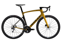 Road bicycle RIDLEY NOAH FAST DISC - 105 Di2 2x12s - color NFD-03Am (Black Metallic-Honey Gold Metallic)