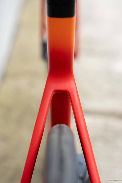 Road frameset RIDLEY FALCN RS - color FRS-01Bm (Red-Orange-Black)