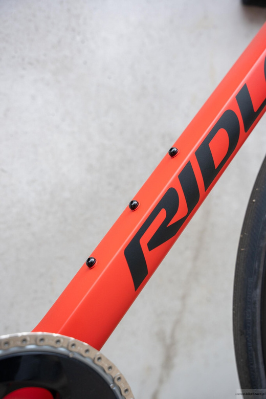 Road frameset RIDLEY FALCN RS - color FRS-01Bm (Red-Orange-Black)