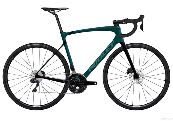 Rower szosowy RIDLEY FENIX SLiC - 105 Di2 2x12s - kolor	FSD-30Es (Dark Teal Metallic-Lagoon Breeze Metallic)