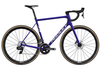 Road bicycle RIDLEY HELIUM SLX DISC - Force eTap AXS 2x12s - color HXD-07Bs (Violet Blue Metallic-White-Gold Metallic)