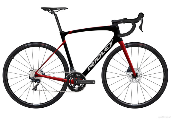 Rower szosowy RIDLEY FENIX SLiC - Ultegra 2x11s - kolor FSD-30As (Black-Candy Red Metallic-White)