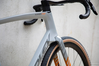 Gravel bicycle RIDLEY KANZO FAST - Rival eTap AXS Classified 1x12s - color KAF-02As (Battleship Grey-Orange-Dove Grey)