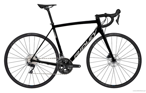 Road bicycle RIDLEY FENIX SLA DISC - 105 2x11s- color FAD-02As (White-Black-Dove Grey)