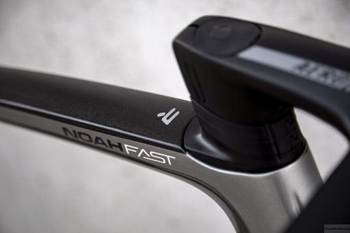 Road bicycle RIDLEY NOAH FAST DISC - Ultegra Di2 2x12s - color NFD-03Bs (Black Metallic-Empress Grey Metallic-Pale Slate Grey)