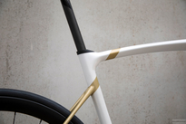Road bicycle RIDLEY FENIX SLiC - Rival eTap AXS 2x12s - color FSD-30Bs (Pearl White-Gold-Black)